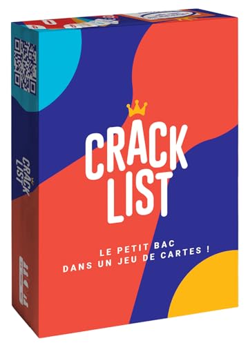 Yaqua Studios Crack List – Spiel des kleinen Beckens – Kartenspiel – Stimmungsspiel (Französische Version) von Blackrock Games