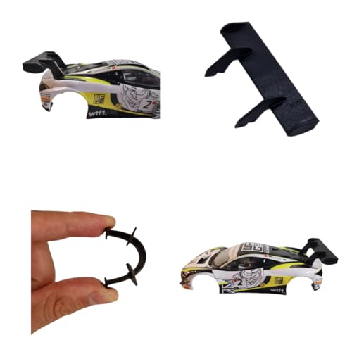 Blackslot Flexibler Spoiler, Carrera Zubehör für 132 McLaren 720S GT3, Carrera Bahn Zubehör, Tuning Kleinteil Ersatzteil Blackslot Flexibler Spoiler, Carrera Zubehör für 132 McLaren 720S GT3, Carrera Bahn Zubehör, Tuning Kleinteil Ersatzteil von Blackslot