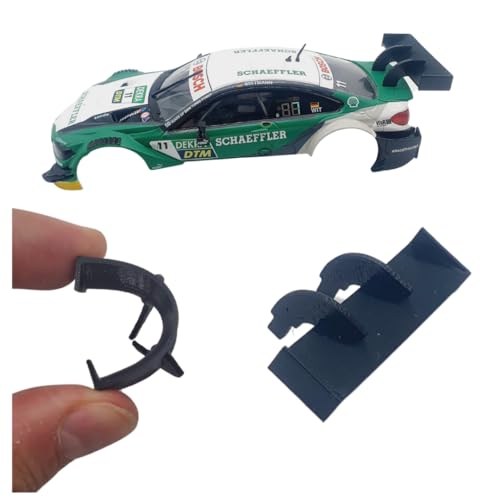Blackslot Flexibler Spoiler, Carrera Zubehör für 132 BMW M4 DTM, Carrera Bahn Zubehör, Tuning Kleinteil Ersatzteil von Blackslot