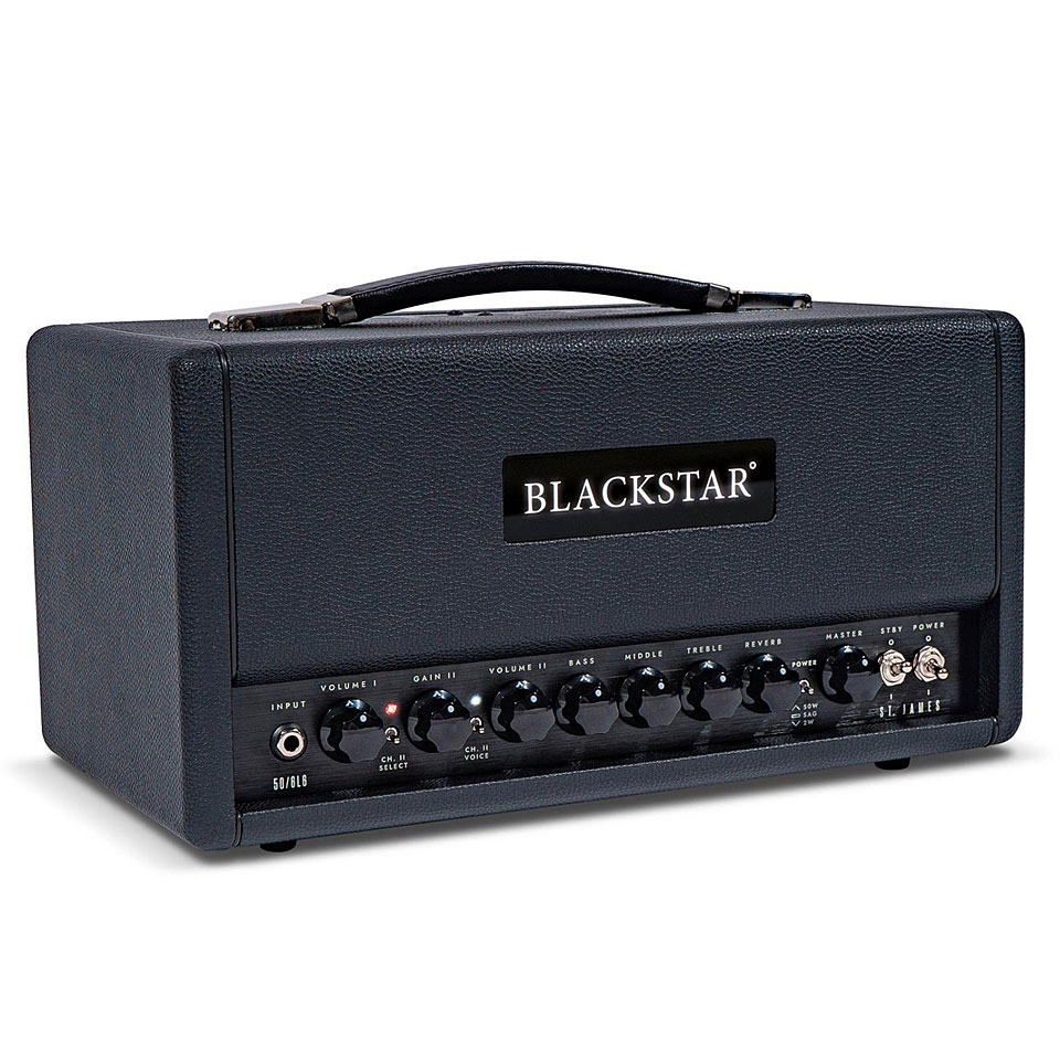 Blackstar St. James 50 6L6H Black Topteil E-Gitarre Blackstar St. James 50 6L6H Black Topteil E-Gitarre von Blackstar