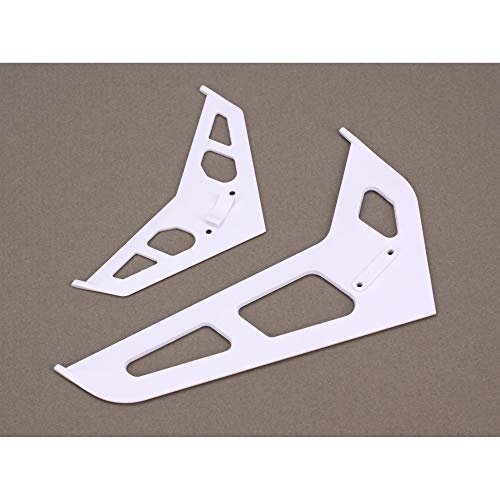 Stabilisator/Flossen-Set, weiß: B450, 330X, 330S von Blade