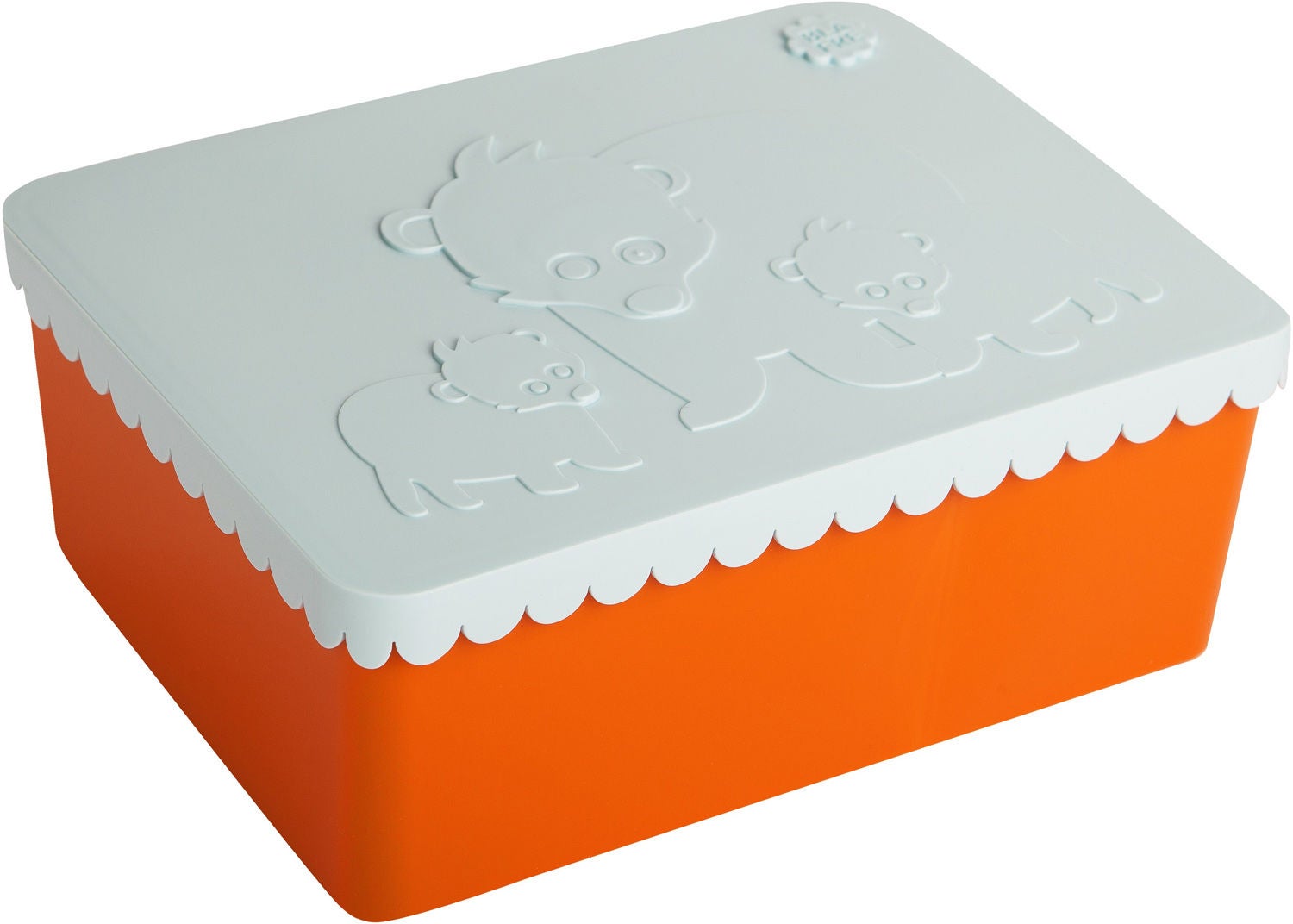 Blafre Brotdose 3 Fächer Bär, Hellblau/Orange Blafre Brotdose 3 Fächer Bär, Hellblau/Orange von Blafre