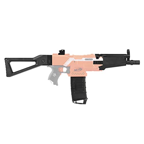 Blasterparts - MP5 - Mod Upgrade Kit passend für NERF Phoenix CS-6 und Stryfe - SMG-Kit 1 - schwarz - mit Laufverlängerung, Schulterstütze, 12 Dart Clip Magazin Blasterparts - MP5 - Mod Upgrade Kit passend für NERF Phoenix CS-6 und Stryfe - SMG-Kit 1 - schwarz - mit Laufverlängerung, Schulterstütze, 12 Dart Clip Magazin von Blasterparts