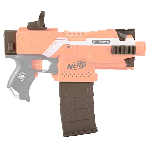 Blasterparts - SMG-Kit 3 passend für Nerf Stryfe: Mod Upgrade Kit Iron Sight mit aufklappbarer Lochkimme und Gurtaufnahme - Olive Blasterparts - SMG-Kit 3 passend für Nerf Stryfe: Mod Upgrade Kit Iron Sight mit aufklappbarer Lochkimme und Gurtaufnahme - Olive von Blasterparts