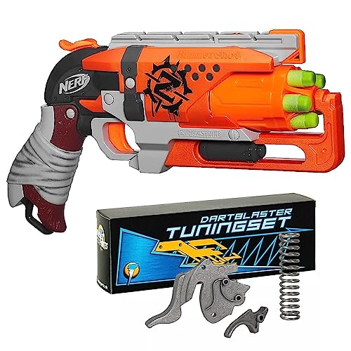 Blasterparts - Tuning-Gunmetal-Pack kompatibel für NERF - Zombie Strike Hammershot (1er Pack) - Power-Modding von Blasterparts