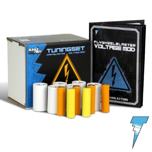 Blasterparts - Tuning-Set für NERF N-Strike Elite Rhino-Fire (Voltage Mod) - Blaster-Tuning & Zubehör von Blasterparts