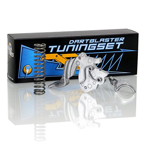Blasterparts Full Metal Tuning-Set - passend für Nerf Zombie Strike Hammershot (Silver) Blasterparts Full Metal Tuning-Set - passend für Nerf Zombie Strike Hammershot (Silver) von Blasterparts
