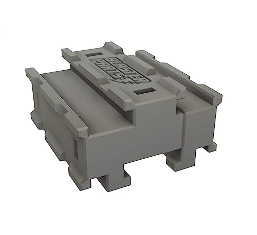 Slydev - Tactical-Rail Adapter - kompatibel zu Nerf-Rails - Blaster-Modding und Zubehör für mehr Reichweite und Präzision von Blasterparts