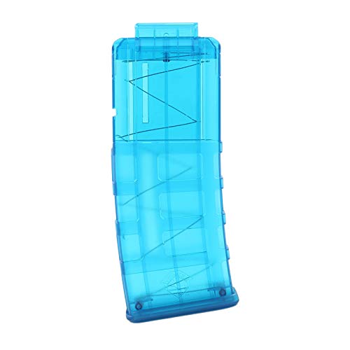 Worker - 12er Bananenmagazin für NERF-Blaster - Blau-Transparent - Dartblaster Modding - Blaster-Tuning & Zubehör von Blasterparts