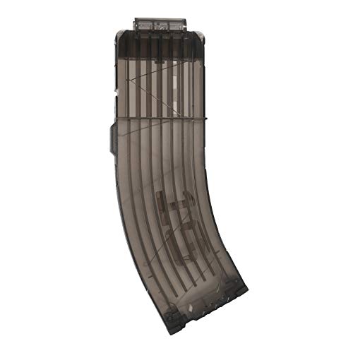 Worker - 15er Bananenmagazin für NERF-Blaster - Schwarz-Transparent - Dartblaster Modding - Blaster-Tuning & Zubehör von Blasterparts