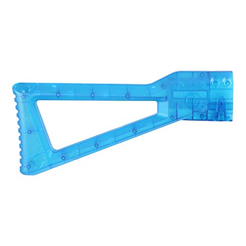 Worker - AK Schulterstütze für NERF-Blaster - Farbe: Blau-Transparent von Blasterparts