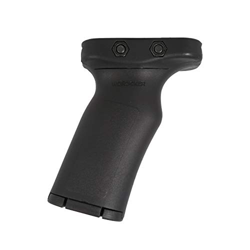 Worker - Angewinkelter Griff für NERF-Blaster - Schwarz - Dartblaster Modding - Blaster-Tuning & Zubehör von Blasterparts