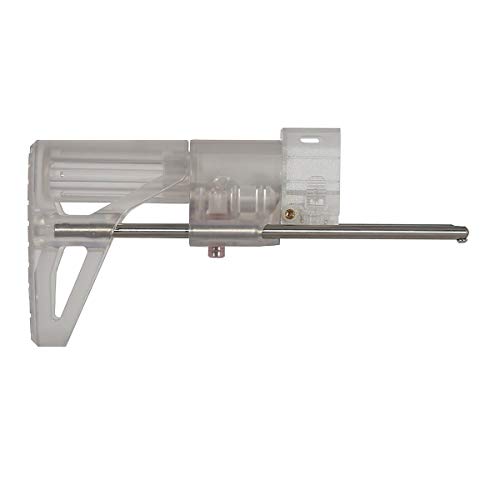 Worker - Ausziehbare Schulterstütze für NERF Blaster - Transparent - Dartblaster Modding - Blaster-Tuning & Zubehör von Blasterparts