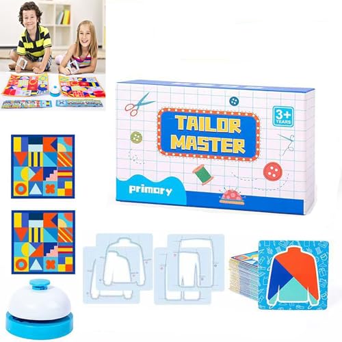 BlauHaus Tailor Master Matching-Spiel, Tailor Master Battle - Denk- und Konzentrationstrainingsspielzeug, Kinder zeichnen Farbanpassungsspiel, Spielzeug für Kinder, grafisches BlauHaus Tailor Master Matching-Spiel, Tailor Master Battle - Denk- und Konzentrationstrainingsspielzeug, Kinder zeichnen Farbanpassungsspiel, Spielzeug für Kinder, grafisches von BlauHaus