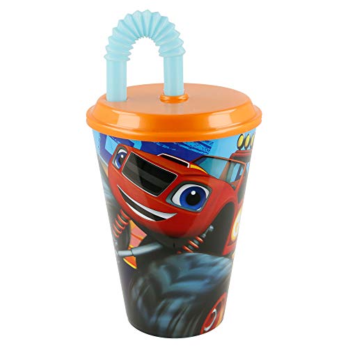 Stor Blaze and The Monster Machine-Trinkglas Value 430 ml 85930, 1 Unidad (Paquete de 1) von Stor