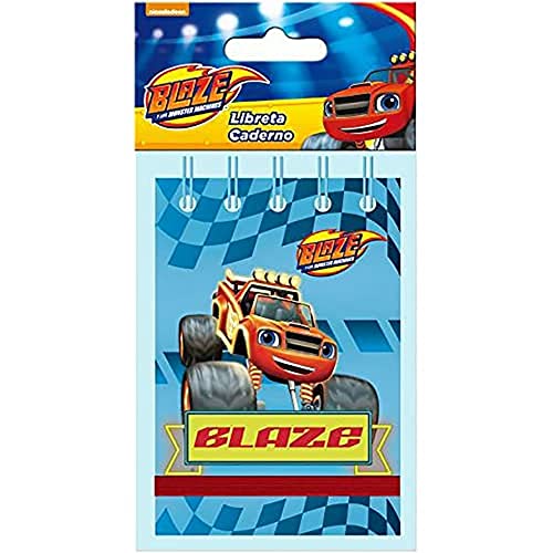 Blaze and the Monster Machines Notizbuch A7 mit Gummizug Elastica von Blaze and the Monster Machines