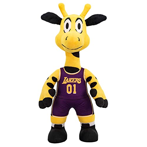 Bleacher Creatures Los Angeles Lakers Giraffe 10" Mascot Plush Figur von Bleacher Creatures