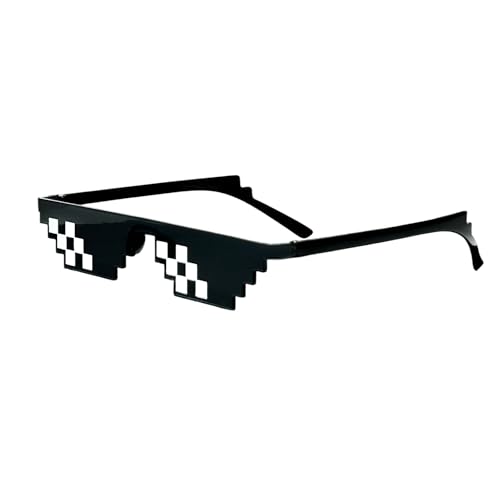 Bliceon Coole Brille, Thug Life Sonnenbrille, Pixel Brille für Partys und Dress Up, Mosaik Sonnenbrille Erwachsene und Kinder, Zubehör für Feiern und Partys Bliceon Coole Brille, Thug Life Sonnenbrille, Pixel Brille für Partys und Dress Up, Mosaik Sonnenbrille Erwachsene und Kinder, Zubehör für Feiern und Partys von Bliceon
