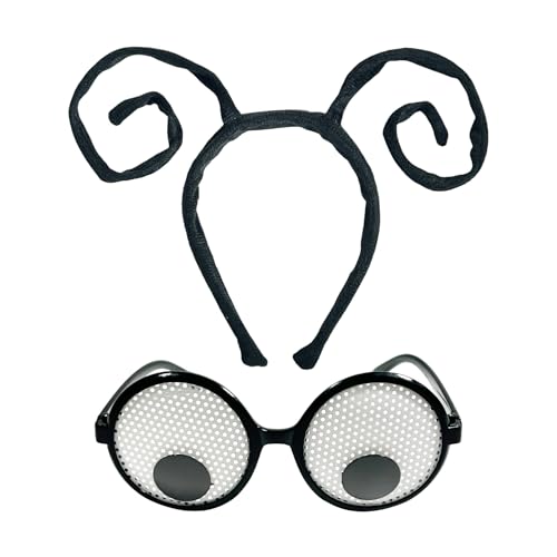 Bliceon Schmetterling Antennen Stirnband und Käfer Brille Party Cosplay und Halloween Insekt Tier Thema Kostüm Zubehör Lustige Schmetterling Motto Party Favor Sets Bliceon Schmetterling Antennen Stirnband und Käfer Brille Party Cosplay und Halloween Insekt Tier Thema Kostüm Zubehör Lustige Schmetterling Motto Party Favor Sets von Bliceon