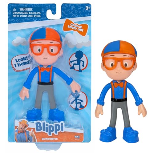 Blippi - Flexible Spielzeugfigur, 13 cm von Blippi