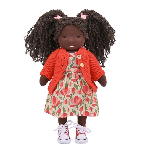 BlissfulPixie Handgemachte Waldorfpuppe,Personalisierte Stoffpuppe & Plüschpuppe für Kinder,Geburtstagsgeschenk mit Schöner Geschenkbo-Anna30CM BlissfulPixie Handgemachte Waldorfpuppe,Personalisierte Stoffpuppe & Plüschpuppe für Kinder,Geburtstagsgeschenk mit Schöner Geschenkbo-Anna30CM von BlissfulPixie