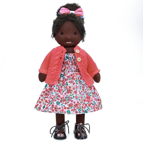 BlissfulPixie Handgemachte Waldorfpuppe,Personalisierte Stoffpuppe & Plüschpuppe für Kinder,Geburtstagsgeschenk mit Schöner Geschenkbo-Blanca30CM BlissfulPixie Handgemachte Waldorfpuppe,Personalisierte Stoffpuppe & Plüschpuppe für Kinder,Geburtstagsgeschenk mit Schöner Geschenkbo-Blanca30CM von BlissfulPixie