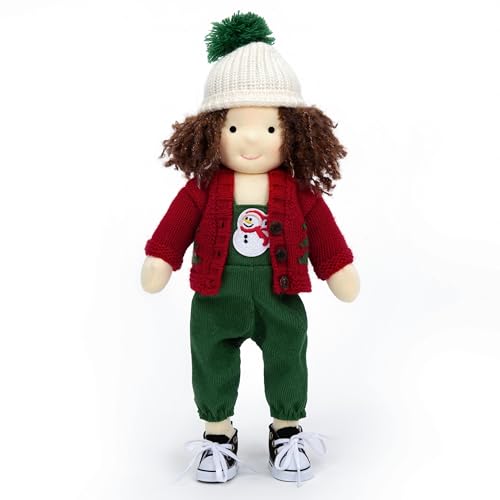 BlissfulPixie Handgemachte Waldorfpuppe,Personalisierte Stoffpuppe & Plüschpuppe für Kinder,Geburtstagsgeschenk mit Schöner Geschenkbo-Daniel 30cm BlissfulPixie Handgemachte Waldorfpuppe,Personalisierte Stoffpuppe & Plüschpuppe für Kinder,Geburtstagsgeschenk mit Schöner Geschenkbo-Daniel 30cm von BlissfulPixie