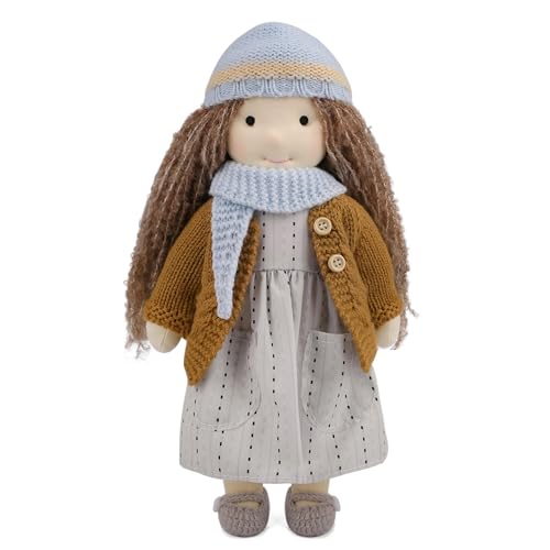 BlissfulPixie Handgemachte Waldorfpuppe,Personalisierte Stoffpuppe & Plüschpuppe für Kinder,Geburtstagsgeschenk mit Schöner Geschenkbo-Dorothy 30cm BlissfulPixie Handgemachte Waldorfpuppe,Personalisierte Stoffpuppe & Plüschpuppe für Kinder,Geburtstagsgeschenk mit Schöner Geschenkbo-Dorothy 30cm von BlissfulPixie