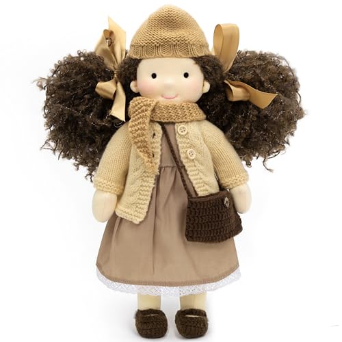 BlissfulPixie Handgemachte Waldorfpuppe,Personalisierte Stoffpuppe & Plüschpuppe für Kinder,Geburtstagsgeschenk mit Schöner Geschenkbo-Dotty 30cm BlissfulPixie Handgemachte Waldorfpuppe,Personalisierte Stoffpuppe & Plüschpuppe für Kinder,Geburtstagsgeschenk mit Schöner Geschenkbo-Dotty 30cm von BlissfulPixie