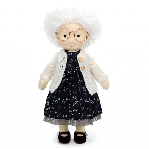 BlissfulPixie Handgemachte Waldorfpuppe,Personalisierte Stoffpuppe & Plüschpuppe für Kinder,Geburtstagsgeschenk mit Schöner Geschenkbo-Ella 30cm BlissfulPixie Handgemachte Waldorfpuppe,Personalisierte Stoffpuppe & Plüschpuppe für Kinder,Geburtstagsgeschenk mit Schöner Geschenkbo-Ella 30cm von BlissfulPixie