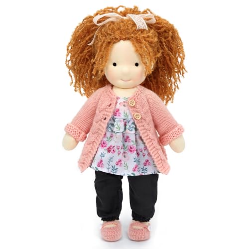 BlissfulPixie Handgemachte Waldorfpuppe,Personalisierte Stoffpuppe & Plüschpuppe für Kinder,Geburtstagsgeschenk mit Schöner Geschenkbo-Elsee 30cm BlissfulPixie Handgemachte Waldorfpuppe,Personalisierte Stoffpuppe & Plüschpuppe für Kinder,Geburtstagsgeschenk mit Schöner Geschenkbo-Elsee 30cm von BlissfulPixie