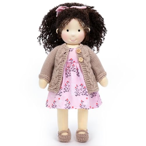 BlissfulPixie Handgemachte Waldorfpuppe,Personalisierte Stoffpuppe & Plüschpuppe für Kinder,Geburtstagsgeschenk mit Schöner Geschenkbo-Everly30CM BlissfulPixie Handgemachte Waldorfpuppe,Personalisierte Stoffpuppe & Plüschpuppe für Kinder,Geburtstagsgeschenk mit Schöner Geschenkbo-Everly30CM von BlissfulPixie