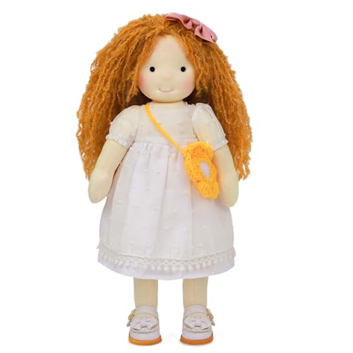 BlissfulPixie Handgemachte Waldorfpuppe,Personalisierte Stoffpuppe & Plüschpuppe für Kinder,Geburtstagsgeschenk mit Schöner Geschenkbo-Fairy 30cm BlissfulPixie Handgemachte Waldorfpuppe,Personalisierte Stoffpuppe & Plüschpuppe für Kinder,Geburtstagsgeschenk mit Schöner Geschenkbo-Fairy 30cm von BlissfulPixie