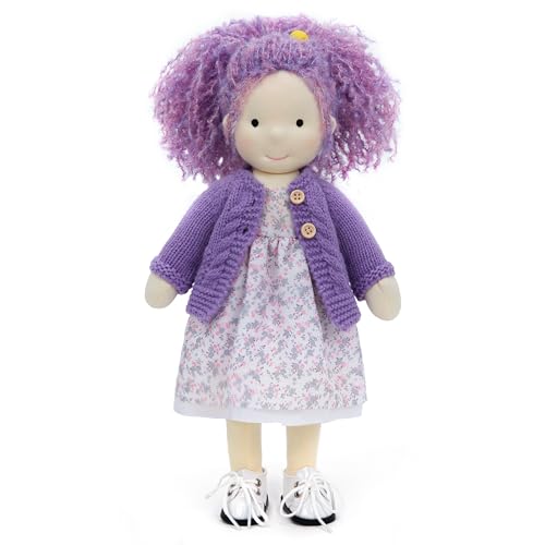 BlissfulPixie Handgemachte Waldorfpuppe,Personalisierte Stoffpuppe & Plüschpuppe für Kinder,Geburtstagsgeschenk mit Schöner Geschenkbo-Fruzie 30cm BlissfulPixie Handgemachte Waldorfpuppe,Personalisierte Stoffpuppe & Plüschpuppe für Kinder,Geburtstagsgeschenk mit Schöner Geschenkbo-Fruzie 30cm von BlissfulPixie