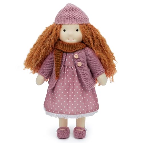 BlissfulPixie Handgemachte Waldorfpuppe,Personalisierte Stoffpuppe & Plüschpuppe für Kinder,Geburtstagsgeschenk mit Schöner Geschenkbo-Gabrielle 30cm BlissfulPixie Handgemachte Waldorfpuppe,Personalisierte Stoffpuppe & Plüschpuppe für Kinder,Geburtstagsgeschenk mit Schöner Geschenkbo-Gabrielle 30cm von BlissfulPixie