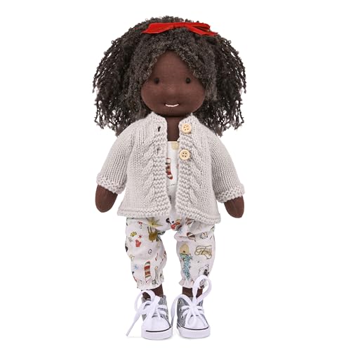 BlissfulPixie Handgemachte Waldorfpuppe,Personalisierte Stoffpuppe & Plüschpuppe für Kinder,Geburtstagsgeschenk mit Schöner Geschenkbo-Helen30CM BlissfulPixie Handgemachte Waldorfpuppe,Personalisierte Stoffpuppe & Plüschpuppe für Kinder,Geburtstagsgeschenk mit Schöner Geschenkbo-Helen30CM von BlissfulPixie
