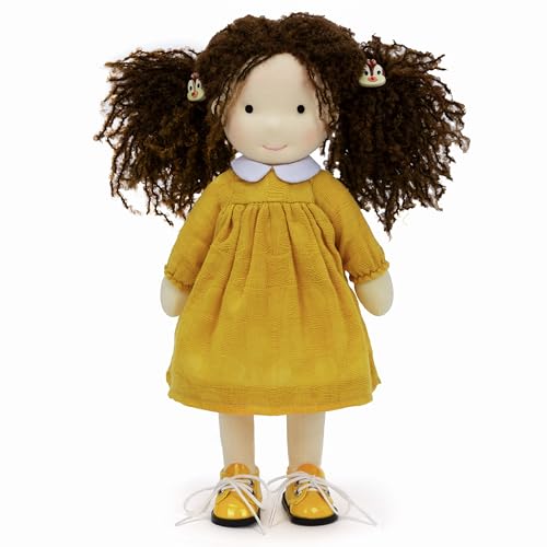 BlissfulPixie Handgemachte Waldorfpuppe,Personalisierte Stoffpuppe & Plüschpuppe für Kinder,Geburtstagsgeschenk mit Schöner Geschenkbo-Inka 30cm BlissfulPixie Handgemachte Waldorfpuppe,Personalisierte Stoffpuppe & Plüschpuppe für Kinder,Geburtstagsgeschenk mit Schöner Geschenkbo-Inka 30cm von BlissfulPixie