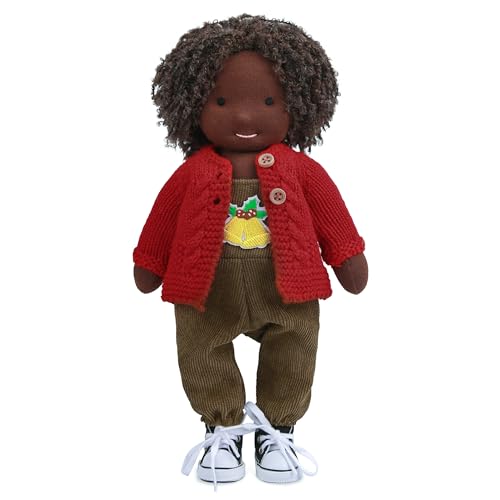 BlissfulPixie Handgemachte Waldorfpuppe,Personalisierte Stoffpuppe & Plüschpuppe für Kinder,Geburtstagsgeschenk mit Schöner Geschenkbo-Jack30CM BlissfulPixie Handgemachte Waldorfpuppe,Personalisierte Stoffpuppe & Plüschpuppe für Kinder,Geburtstagsgeschenk mit Schöner Geschenkbo-Jack30CM von BlissfulPixie
