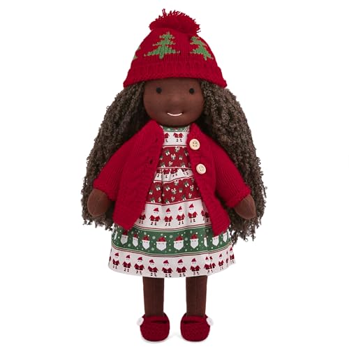 BlissfulPixie Handgemachte Waldorfpuppe,Personalisierte Stoffpuppe & Plüschpuppe für Kinder,Geburtstagsgeschenk mit Schöner Geschenkbo-Jenna30CM BlissfulPixie Handgemachte Waldorfpuppe,Personalisierte Stoffpuppe & Plüschpuppe für Kinder,Geburtstagsgeschenk mit Schöner Geschenkbo-Jenna30CM von BlissfulPixie