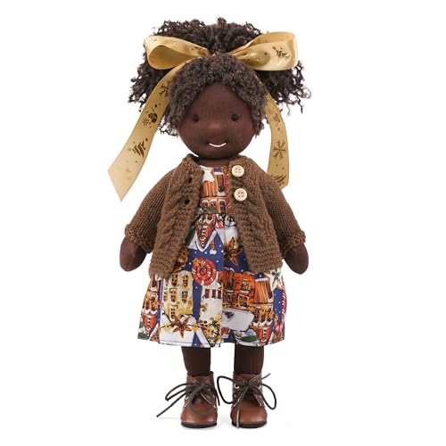 BlissfulPixie Handgemachte Waldorfpuppe,Personalisierte Stoffpuppe & Plüschpuppe für Kinder,Geburtstagsgeschenk mit Schöner Geschenkbo-Jola30CM BlissfulPixie Handgemachte Waldorfpuppe,Personalisierte Stoffpuppe & Plüschpuppe für Kinder,Geburtstagsgeschenk mit Schöner Geschenkbo-Jola30CM von BlissfulPixie
