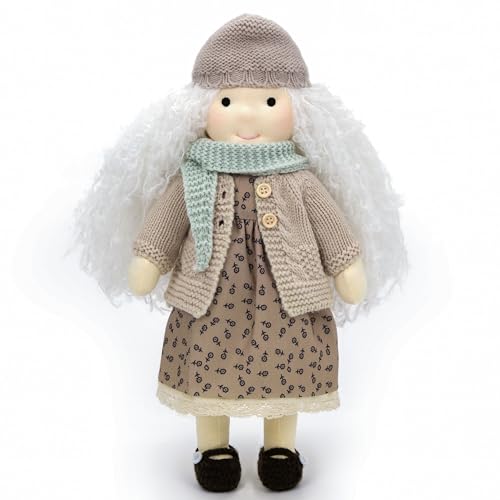 BlissfulPixie Handgemachte Waldorfpuppe,Personalisierte Stoffpuppe & Plüschpuppe für Kinder,Geburtstagsgeschenk mit Schöner Geschenkbo-Kaida 30cm BlissfulPixie Handgemachte Waldorfpuppe,Personalisierte Stoffpuppe & Plüschpuppe für Kinder,Geburtstagsgeschenk mit Schöner Geschenkbo-Kaida 30cm von BlissfulPixie