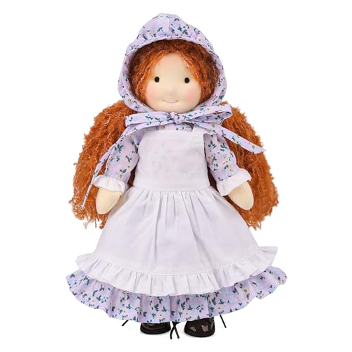 BlissfulPixie Handgemachte Waldorfpuppe,Personalisierte Stoffpuppe & Plüschpuppe für Kinder,Geburtstagsgeschenk mit Schöner Geschenkbo-Lydia30CM BlissfulPixie Handgemachte Waldorfpuppe,Personalisierte Stoffpuppe & Plüschpuppe für Kinder,Geburtstagsgeschenk mit Schöner Geschenkbo-Lydia30CM von BlissfulPixie