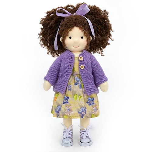 BlissfulPixie Handgemachte Waldorfpuppe,Personalisierte Stoffpuppe & Plüschpuppe für Kinder,Geburtstagsgeschenk mit Schöner Geschenkbo-Madelyn30CM BlissfulPixie Handgemachte Waldorfpuppe,Personalisierte Stoffpuppe & Plüschpuppe für Kinder,Geburtstagsgeschenk mit Schöner Geschenkbo-Madelyn30CM von BlissfulPixie