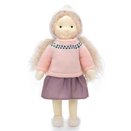 BlissfulPixie Handgemachte Waldorfpuppe,Personalisierte Stoffpuppe & Plüschpuppe für Kinder,Geburtstagsgeschenk mit Schöner Geschenkbo-Malvina 30cm BlissfulPixie Handgemachte Waldorfpuppe,Personalisierte Stoffpuppe & Plüschpuppe für Kinder,Geburtstagsgeschenk mit Schöner Geschenkbo-Malvina 30cm von BlissfulPixie