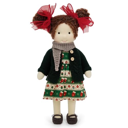 BlissfulPixie Handgemachte Waldorfpuppe,Personalisierte Stoffpuppe & Plüschpuppe für Kinder,Geburtstagsgeschenk mit Schöner Geschenkbo-Riley 30cm BlissfulPixie Handgemachte Waldorfpuppe,Personalisierte Stoffpuppe & Plüschpuppe für Kinder,Geburtstagsgeschenk mit Schöner Geschenkbo-Riley 30cm von BlissfulPixie