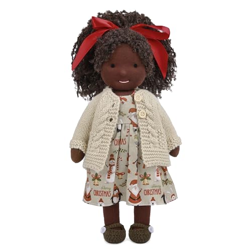 BlissfulPixie Handgemachte Waldorfpuppe,Personalisierte Stoffpuppe & Plüschpuppe für Kinder,Geburtstagsgeschenk mit Schöner Geschenkbo-Samantha30CM BlissfulPixie Handgemachte Waldorfpuppe,Personalisierte Stoffpuppe & Plüschpuppe für Kinder,Geburtstagsgeschenk mit Schöner Geschenkbo-Samantha30CM von BlissfulPixie