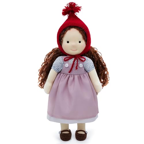 BlissfulPixie Handgemachte Waldorfpuppe,Personalisierte Stoffpuppe & Plüschpuppe für Kinder,Geburtstagsgeschenk mit Schöner Geschenkbo-Savannah 30cm BlissfulPixie Handgemachte Waldorfpuppe,Personalisierte Stoffpuppe & Plüschpuppe für Kinder,Geburtstagsgeschenk mit Schöner Geschenkbo-Savannah 30cm von BlissfulPixie