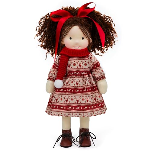 BlissfulPixie Handgemachte Waldorfpuppe,Personalisierte Stoffpuppe & Plüschpuppe für Kinder,Geburtstagsgeschenk mit Schöner Geschenkbo-Skylar 30cm BlissfulPixie Handgemachte Waldorfpuppe,Personalisierte Stoffpuppe & Plüschpuppe für Kinder,Geburtstagsgeschenk mit Schöner Geschenkbo-Skylar 30cm von BlissfulPixie