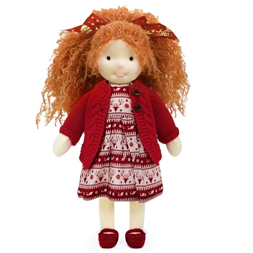 BlissfulPixie Handgemachte Waldorfpuppe,Personalisierte Stoffpuppe & Plüschpuppe für Kinder,Geburtstagsgeschenk mit Schöner Geschenkbo-Victoria 30cm BlissfulPixie Handgemachte Waldorfpuppe,Personalisierte Stoffpuppe & Plüschpuppe für Kinder,Geburtstagsgeschenk mit Schöner Geschenkbo-Victoria 30cm von BlissfulPixie