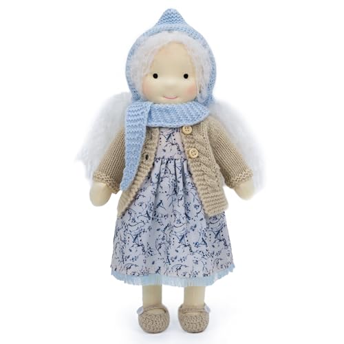 BlissfulPixie Handmade Soft Girl Rag Doll Kate 12", "Cute Stuffed Plush, Ideal First Doll for Babies & Toddlers BlissfulPixie Handmade Soft Girl Rag Doll Kate 12", "Cute Stuffed Plush, Ideal First Doll for Babies & Toddlers von BlissfulPixie